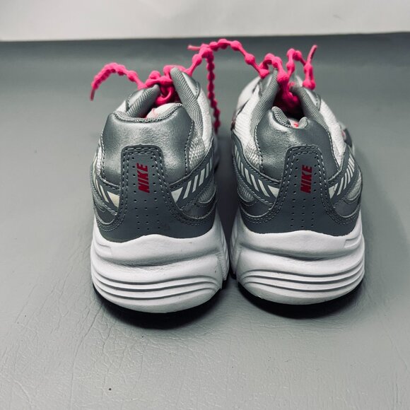 Nike Initiator Shoes Womens‎ Size 8.5 Silver Gray Pink Running 395663 101 - Picture 4 of 9